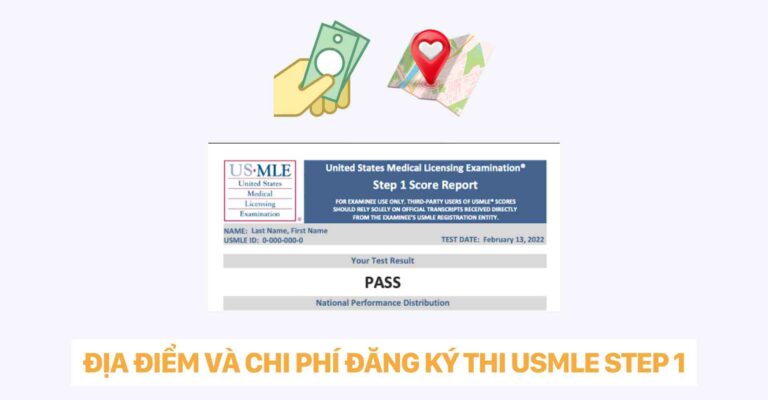 LỆ PHÍ, ĐỊA ĐIỂM VÀ CÁCH ĐĂNG KÝ THI USMLE STEP 1 dr christina nguyễn