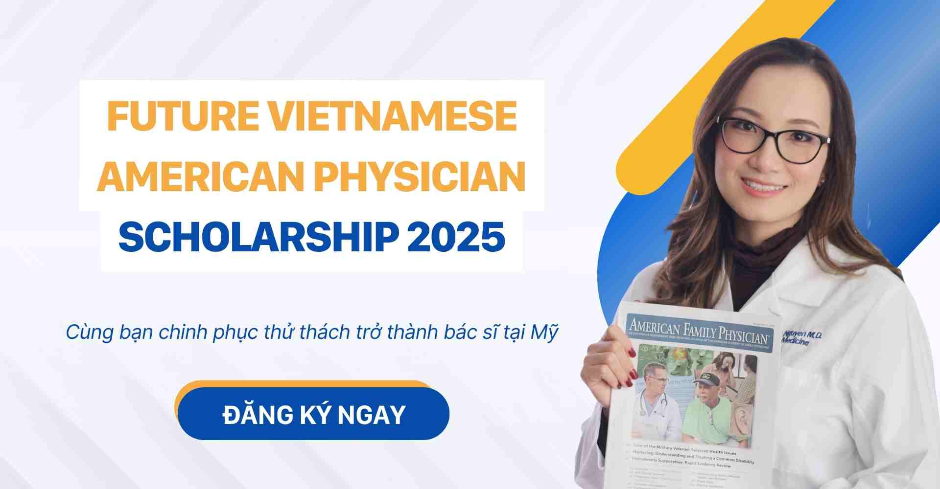 học bổng Future Vietnamese American Physician Scholarship 2025 dr christina nguyễn